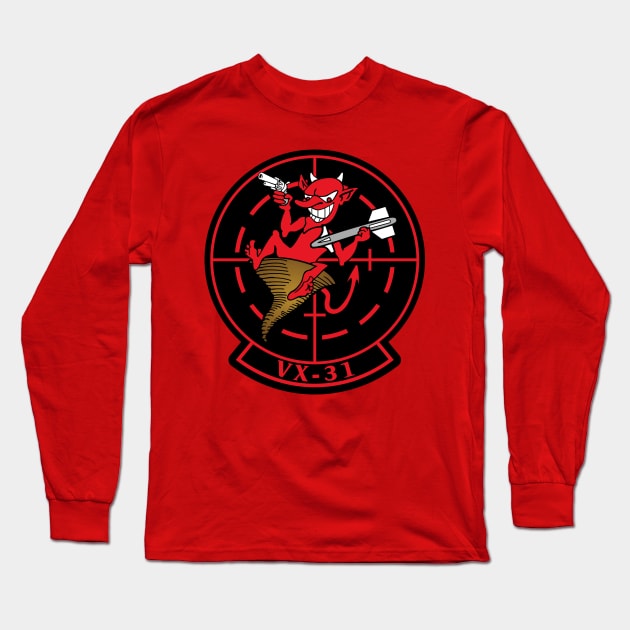 VX-31 - Weapons Test Squadron - China Lake Long Sleeve T-Shirt by MBK